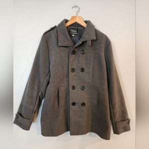 Vska Men's Pea Coat